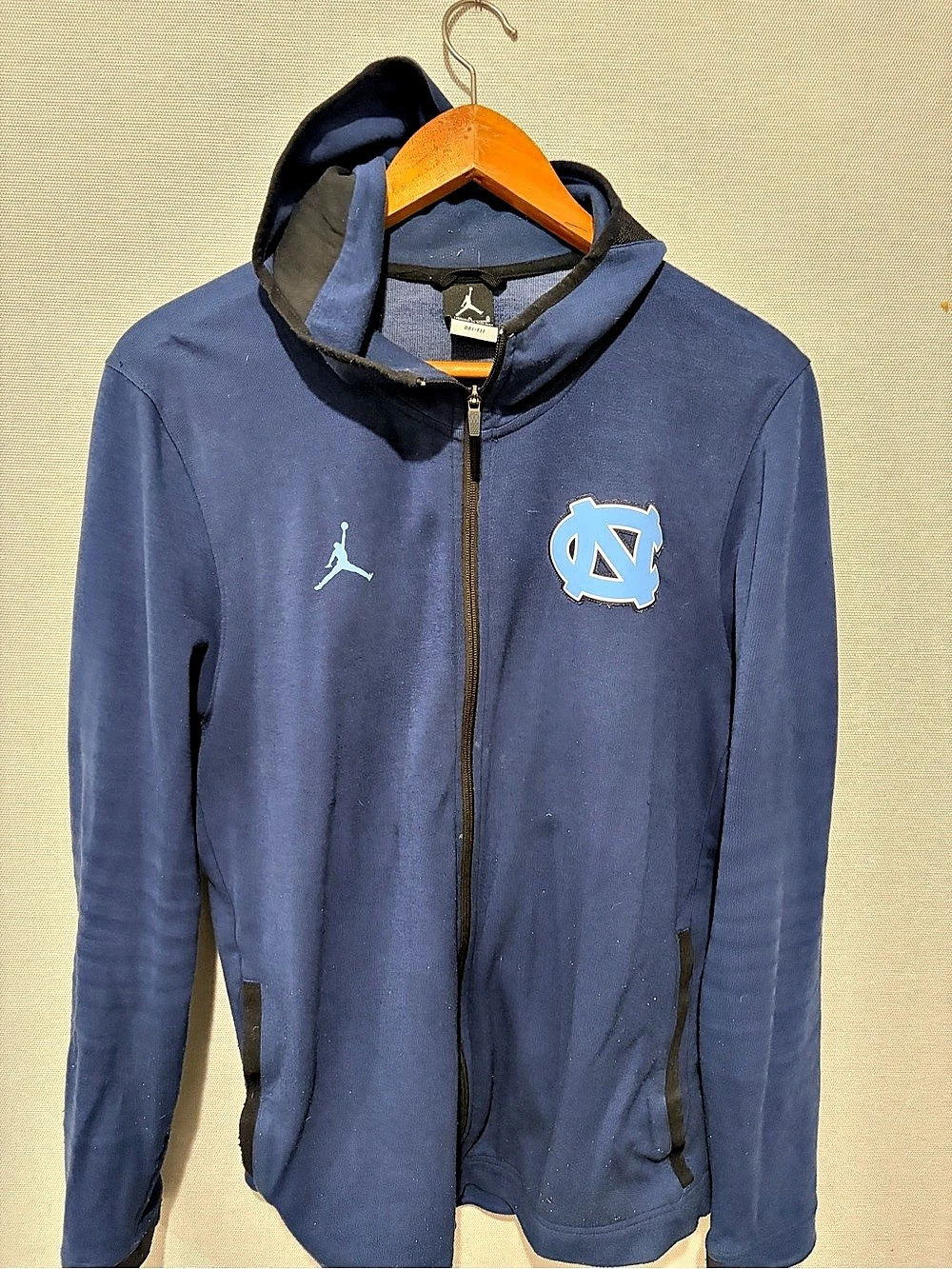 Jordan Brand North Carolina Tar Heels Dri-FIT Full-Zip Hoodie North Carolina Tar